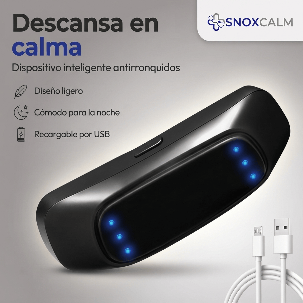 Dispositivo anti-ronquidos Inteligente