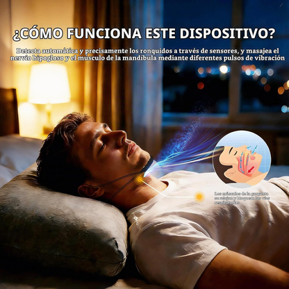 Dispositivo anti-ronquidos Inteligente